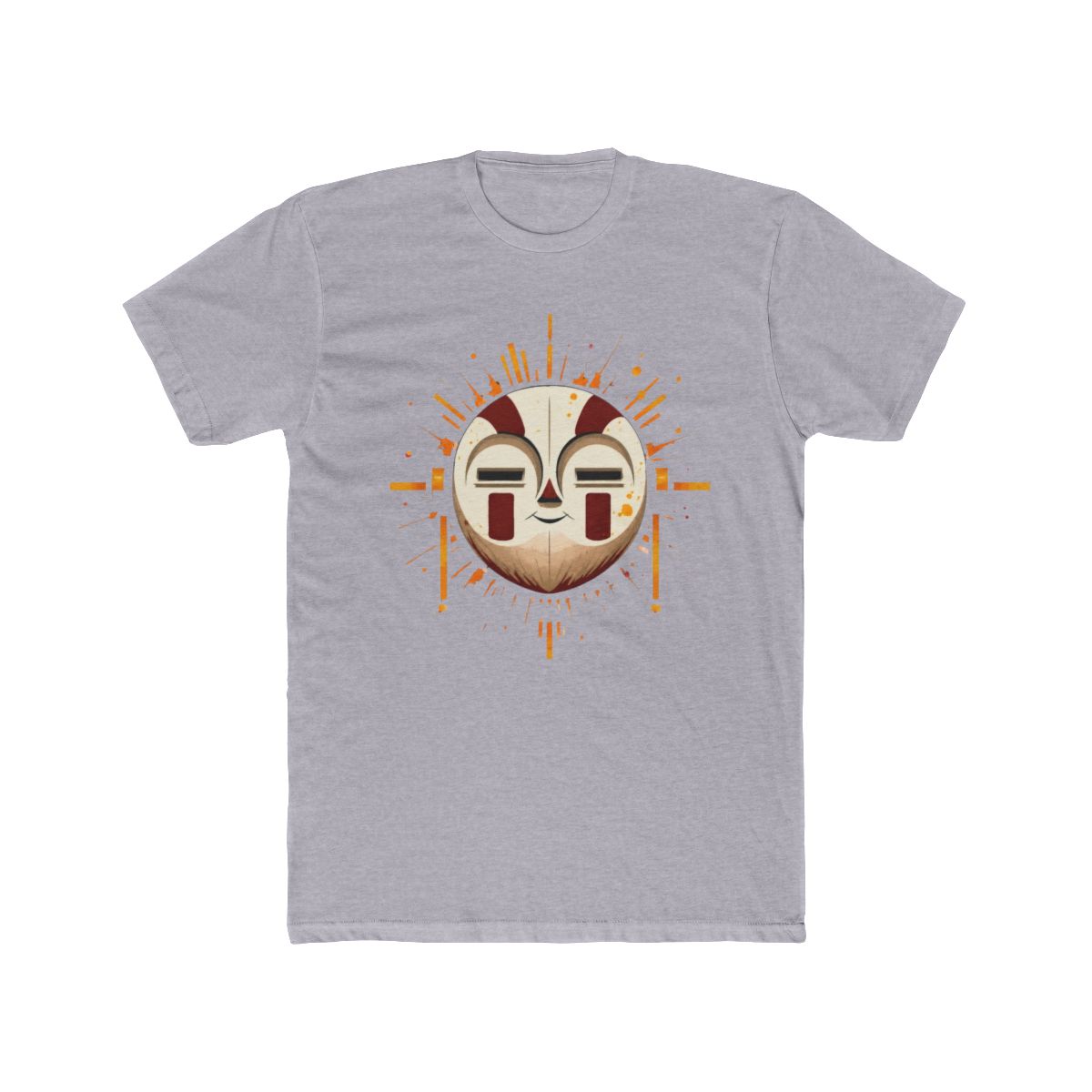 expedition 33 - Esquie mask splatter art T Shirt | Clair Obscur: Expedition 33 - alternate angle 3, merchandise