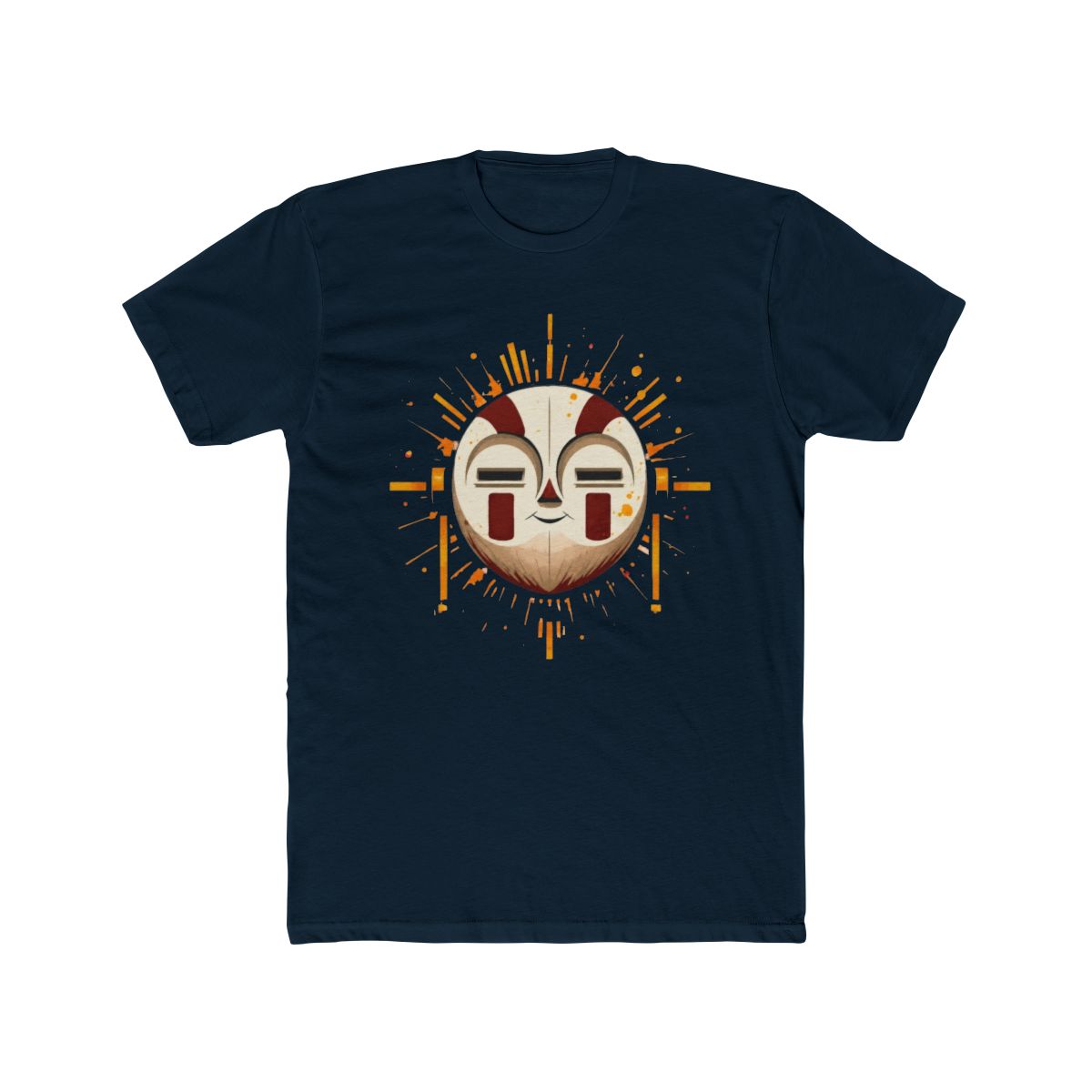 expedition 33 - Esquie mask splatter art T Shirt | Clair Obscur: Expedition 33