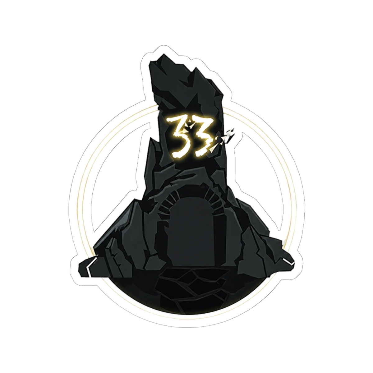 Clair Obscur Expedition 33 Minimalist Icon | Clair Obscur: Expedition 33 - alternate angle 1, merchandise