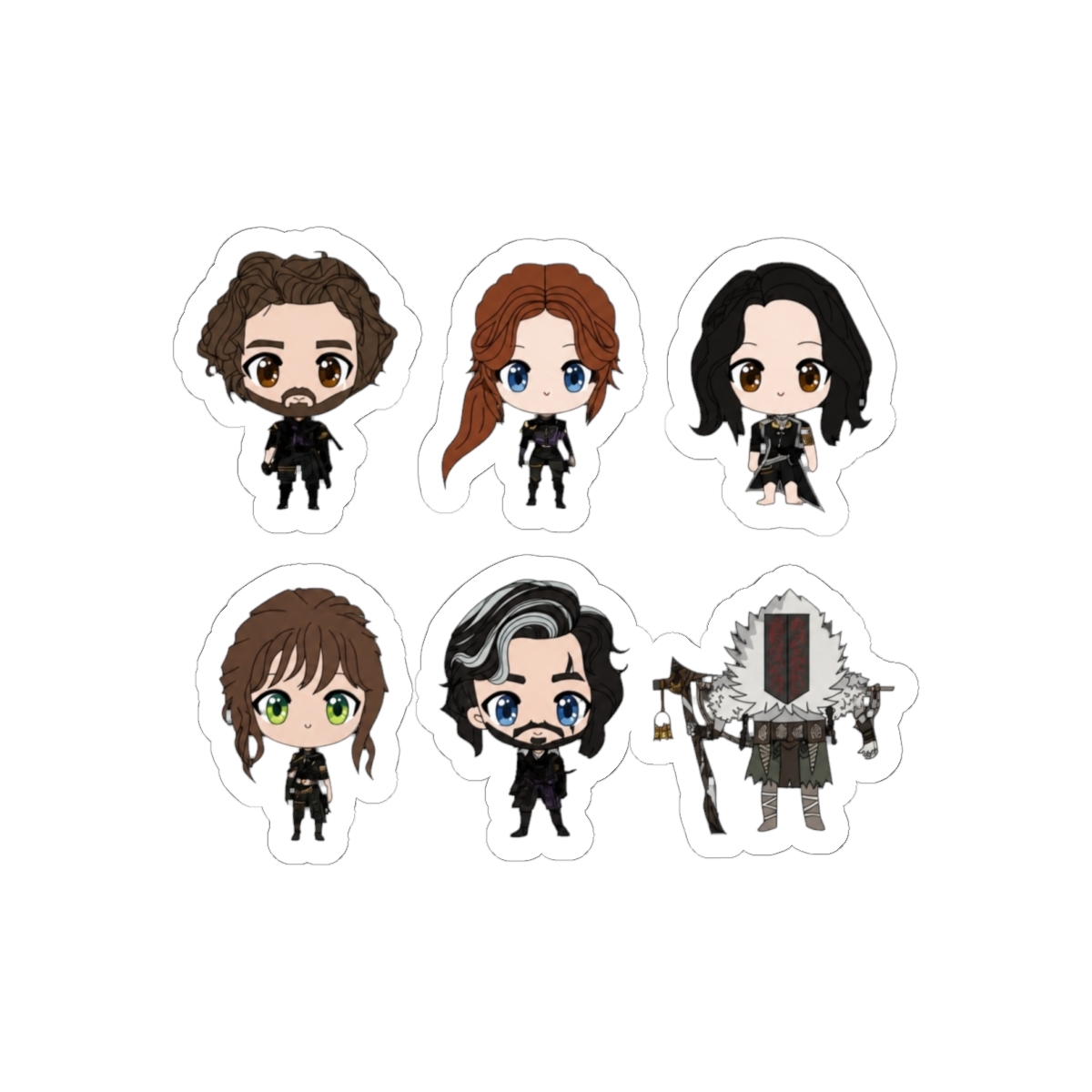 Chibi Clair Obscur Expedition 33 main crew | Clair Obscur: Expedition 33