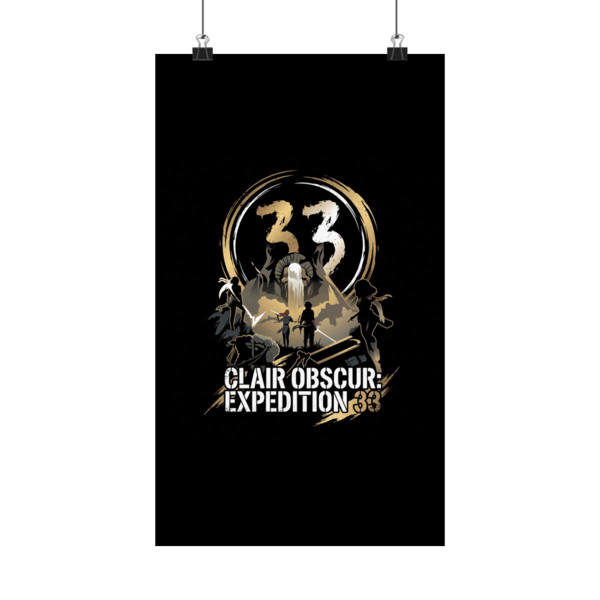 Expedition 33 Clair Obscur Painterly Style Facing the Paintress | Clair Obscur: Expedition 33 - alternate angle 1, merchandise