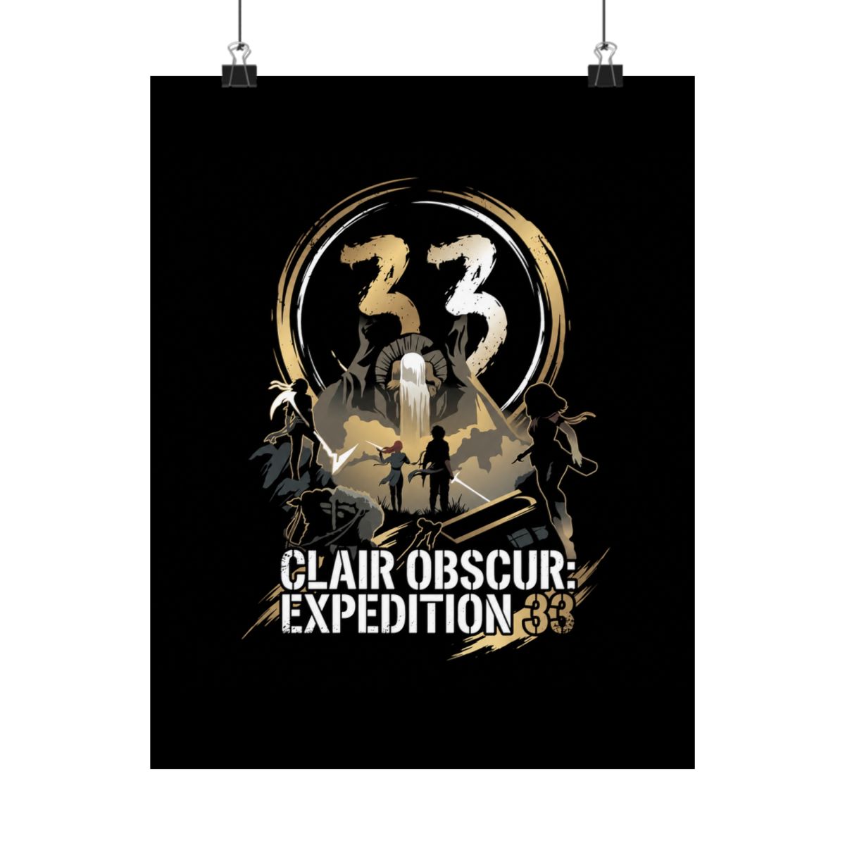 Expedition 33 Clair Obscur Painterly Style Facing the Paintress | Clair Obscur: Expedition 33 - alternate angle 5, merchandise