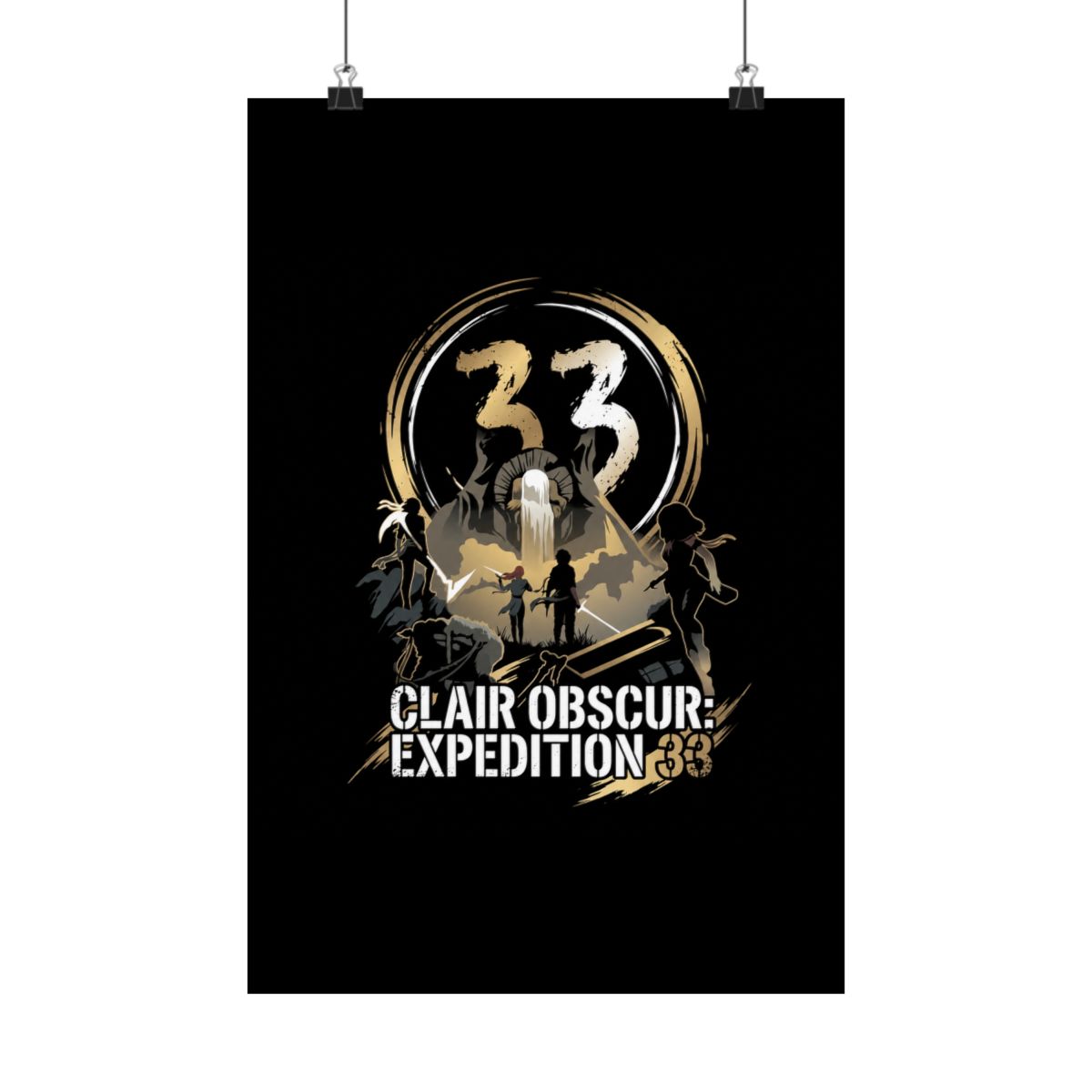 Expedition 33 Clair Obscur Painterly Style Facing the Paintress | Clair Obscur: Expedition 33 - alternate angle 4, merchandise