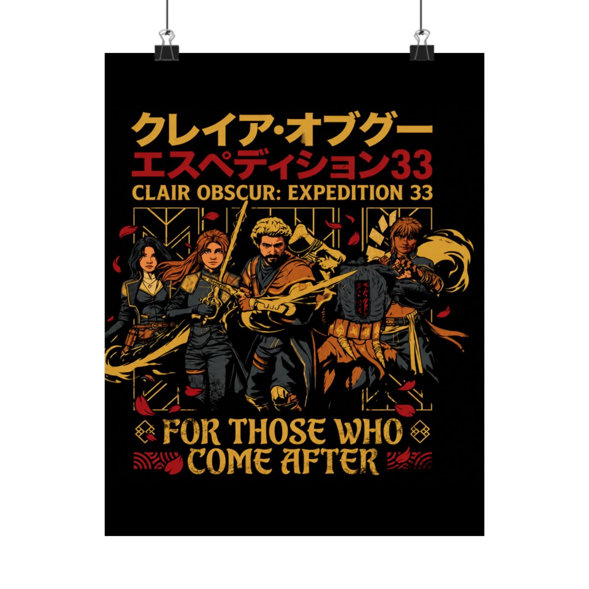 Clair Obscur Expedition 33: Vibrant Petal Urban Wear | Clair Obscur: Expedition 33 - alternate angle 5, merchandise