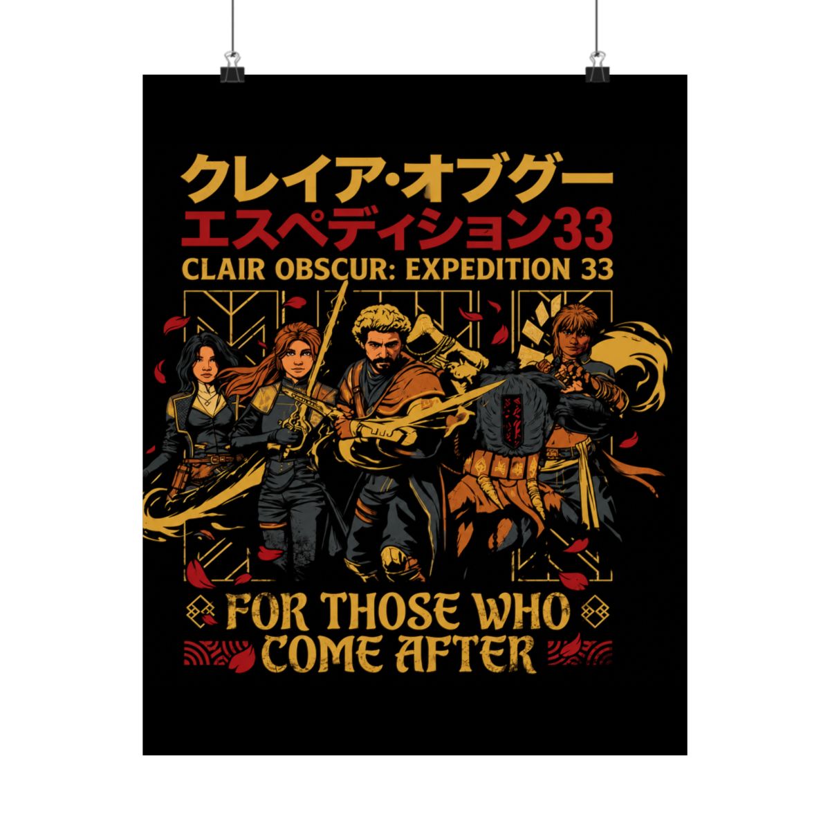 Clair Obscur Expedition 33: Vibrant Petal Urban Wear | Clair Obscur: Expedition 33 - alternate angle 3, merchandise
