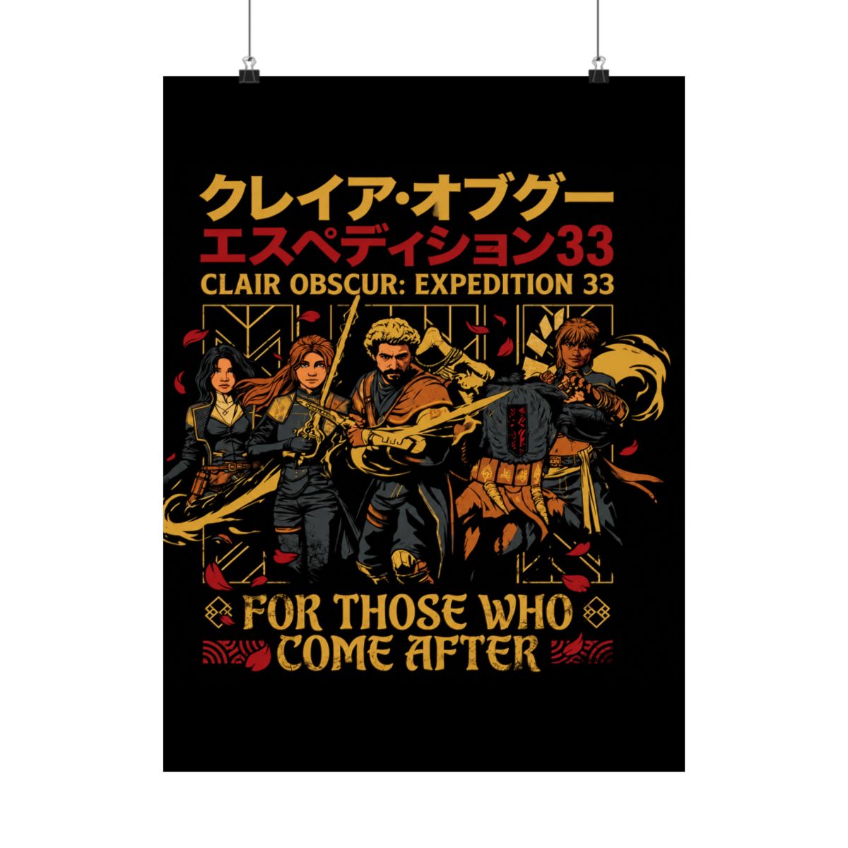 Clair Obscur Expedition 33: Vibrant Petal Urban Wear | Clair Obscur: Expedition 33 - alternate angle 2, merchandise
