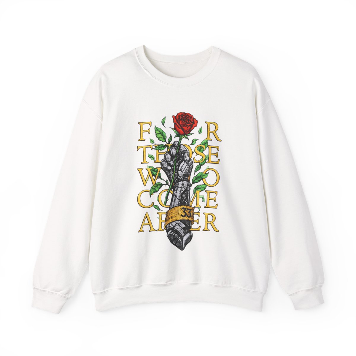 Expedition 33 - For Those Who Come After, Gustave Clair Obscur Crewneck T-Shirts | Clair Obscur: Expedition 33