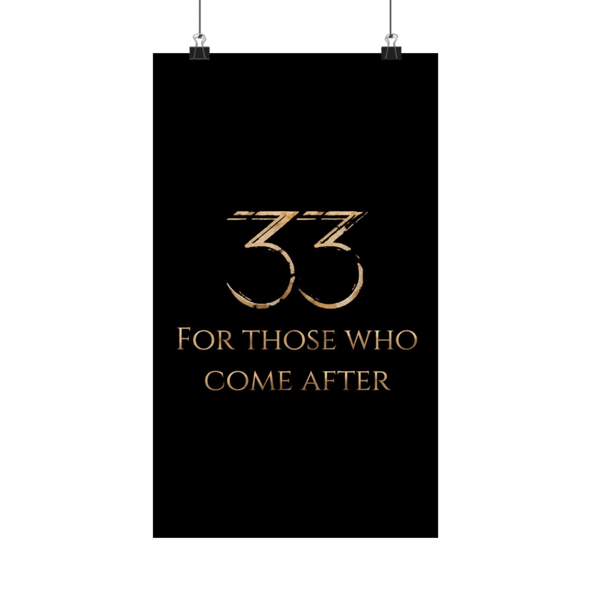 Expedition 33 For Those Who Came After | Clair Obscur: Expedition 33 - Official Posters & Wall Art merchandise